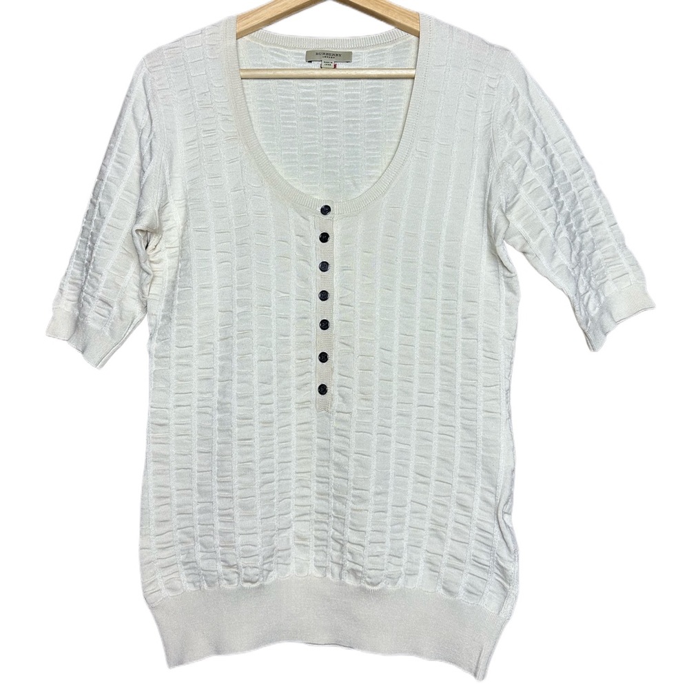 Authentic‎ Burberry London Silk Blouse